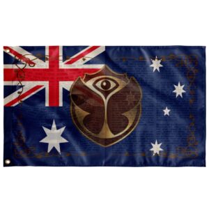 AUSTRALIA FLAG FOR FESTIVAL - TML BOOK OF WISDOM - Rave Jersey