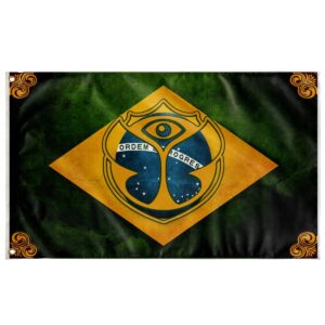 BRAZIL FLAG FOR FESTIVAL - Rave Jersey