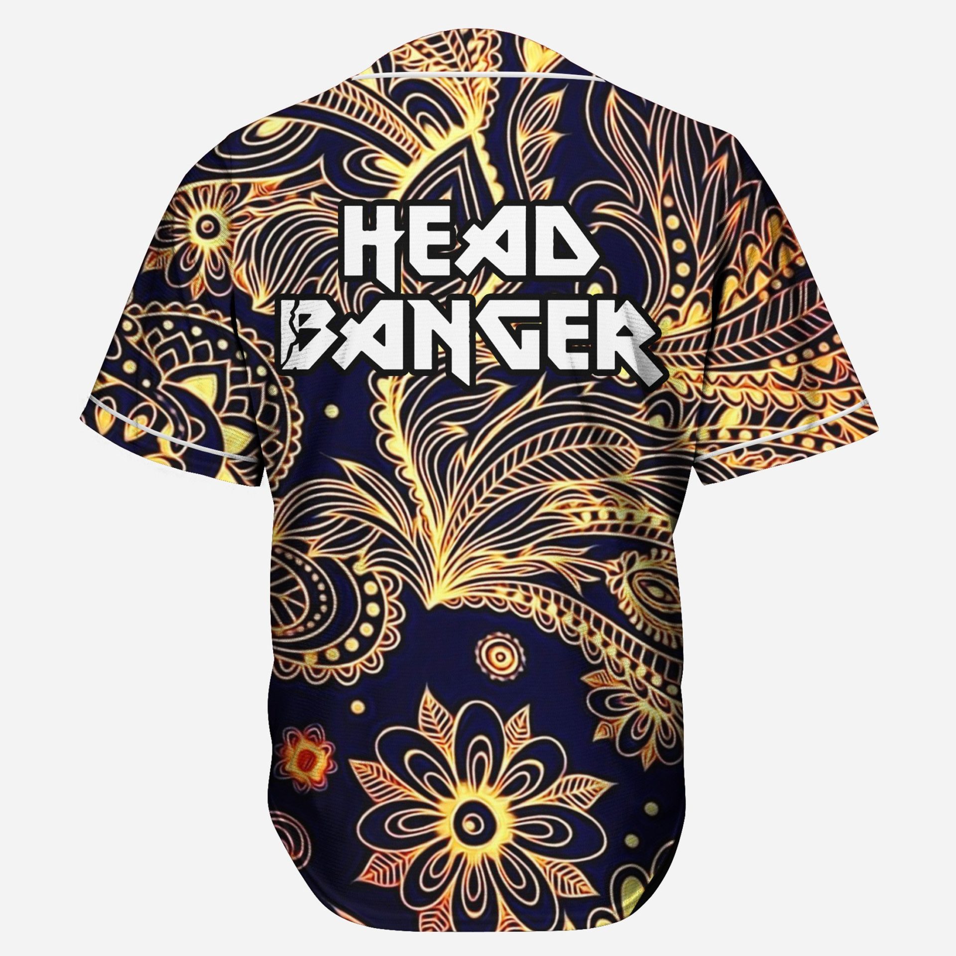 CUSTOM EXCISION GOLD PAISLEY JERSEY - Rave Jersey
