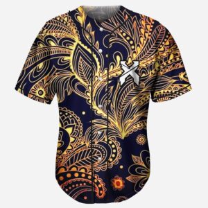 CUSTOM EXCISION GOLD PAISLEY JERSEY - Rave Jersey