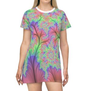 CUSTOMIZE YOUR OWN T-SHIRT DRESS - All Over Print - Rave Jersey