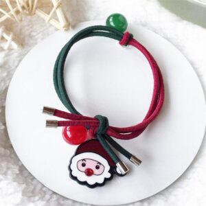 Cute Christmas elastic hair rubber - Rave Jersey