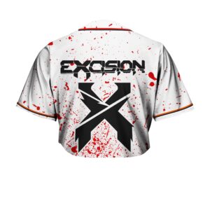 Excision Blood crop top jersey - Rave Jersey