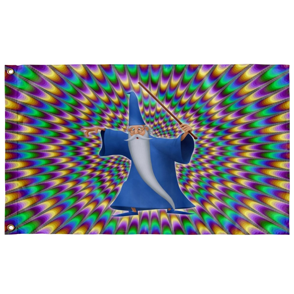 MERLIN THE WIZARD FLAG