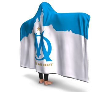OLYMPIQUE MARSEILLE HOODED BLANKET - Rave Jersey