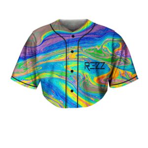 REZZ Psychedelic Crop Top jersey - Rave Jersey