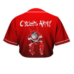 SUBTRONICS Cyclops Army Crop Top Jersey - Rave Jersey
