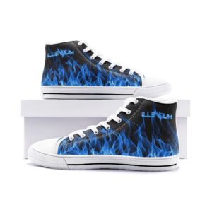 Unisex High Top Canvas Shoes - Rave Jersey