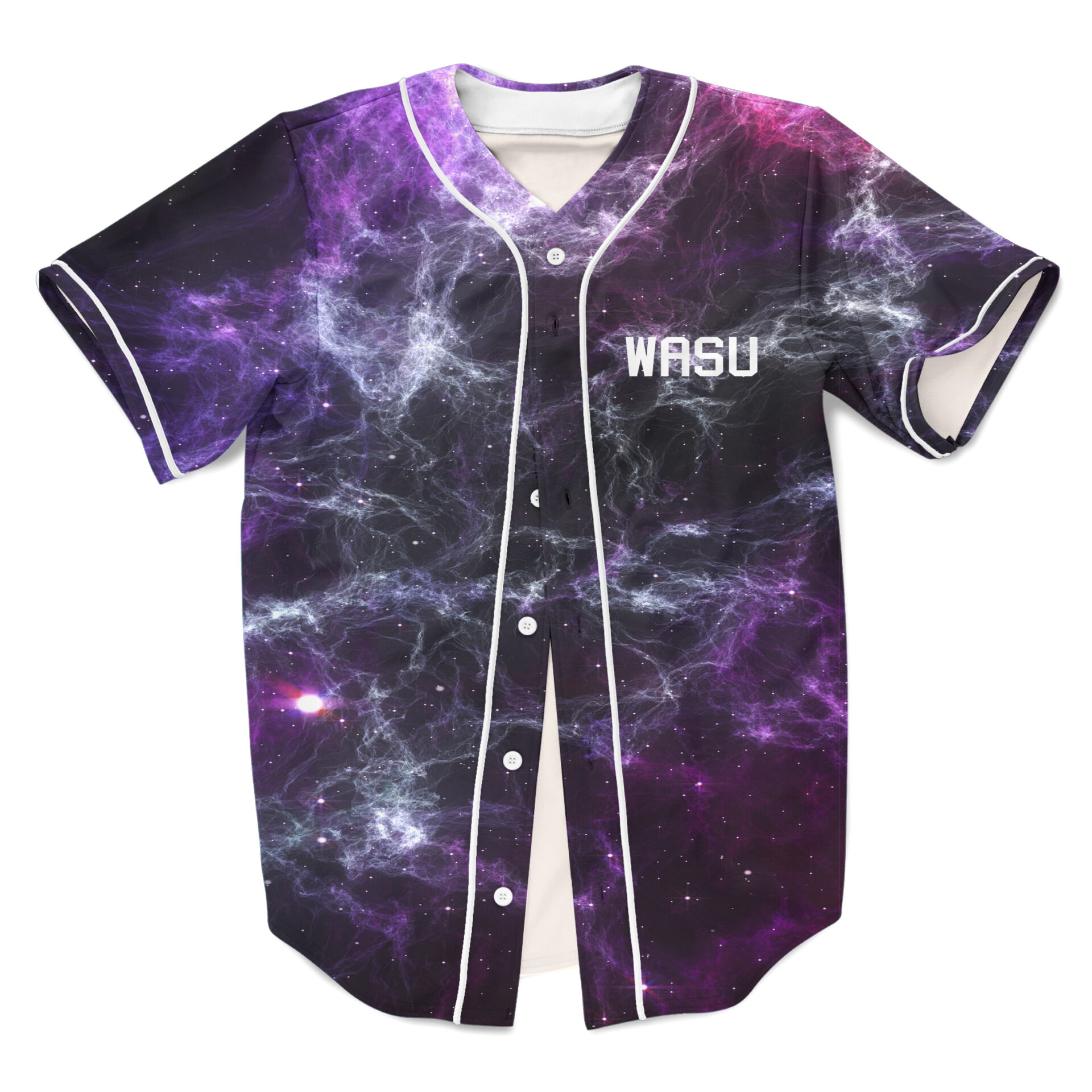 Astroworld Galaxy Black Design Baseball Jersey