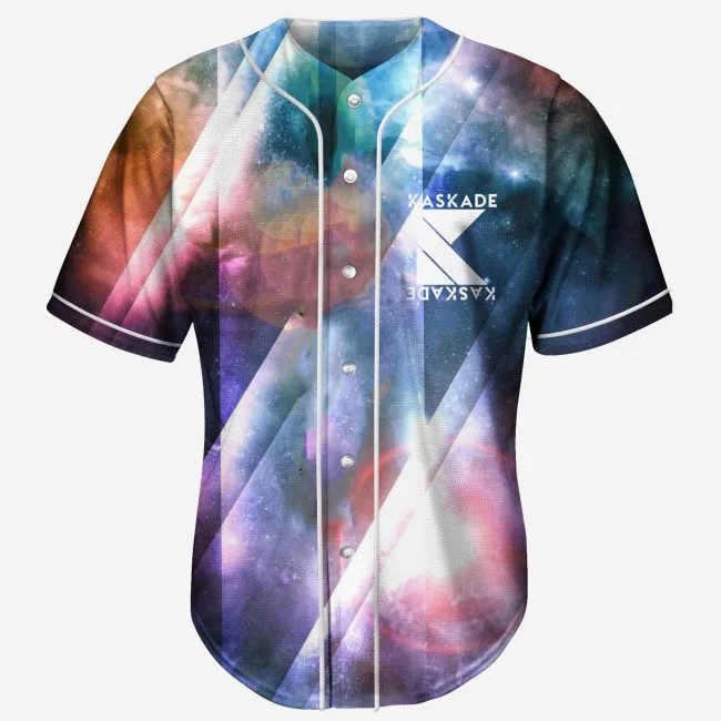 Kaskade rave baseball jersey for EDM festivals