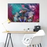 AMAZING ROSE GARDEN TOMORROWLAND FLAG - Image 2