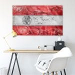 AUSTRIA TML FLAG - 15 YEARS VERSION - Image 2