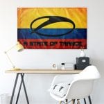 FLAG FOR FESTIVAL - A STATE OF TRANCE FLAG - COLOMBIA - Image 2