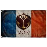 FRANCE FLAG FOR TOMORROWLAND 2019