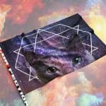 GALAXY GEOMETRIC CAT FLAG - Image 2