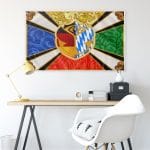 GERMANY BAVARIA FLAG FOR FESTIVAL - TML - Image 2