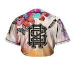 GRIZ Butterfly crop top jersey - Image 2