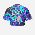 GRIZ Oil Slick Crop Top Jersey - Image 2