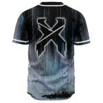 GRUNGE BLUE EXCISION BASEBALL JERSEY - Image 2