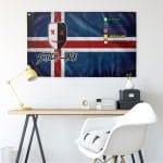 ICELAND STITCH FACE FLAG - Image 2
