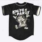 Knife Party rave baseball jersey for edm festivals