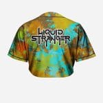 Liquid Stranger X Splash crop top jersey - Image 2