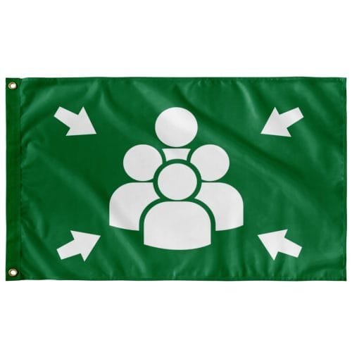 MEETING SPOT FLAG