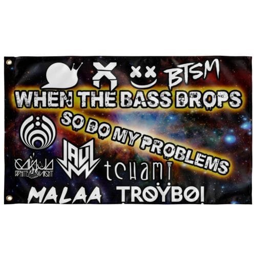 MULTIPLE DJ RAVE FLAG