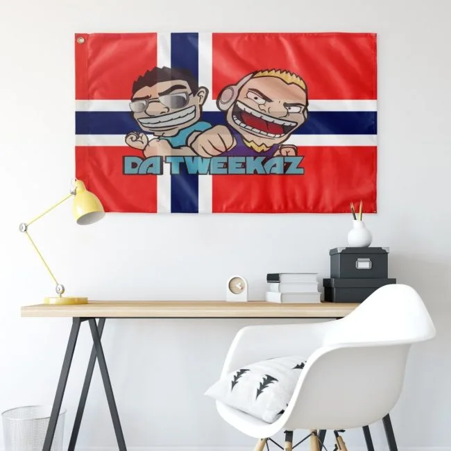 NORWAY CUSTOMIZED FLAG - Image 2
