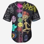 Peace Love and Wubz Jersey rave baseball jersey for EDM festivals - Image 2
