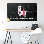 RAVE LLAMA FLAG - Image 2