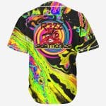 Rezz x subtronics custom rave baseball Jersey - Image 2