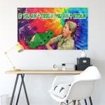 STEVE IRWIN IF YOU AIN'T CROCKIN' YOU AIN'T ROCKIN'  FLAG - Image 2