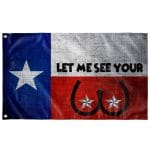 TEXAN BOOBS FLAG