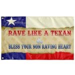 TEXAS RAVE FLAG