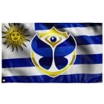URUGUAY FLAG FOR FESTIVAL-TML