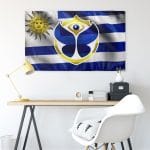 URUGUAY FLAG FOR FESTIVAL-TML - Image 2