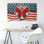 USA FLAG FOR TOMORROWLAND FESTIVAL - Image 2