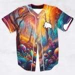 Trippy Wooli Rave Baseball Jersey for EDM festivals - Image 2