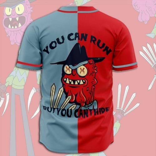 YOU CAN RUN BUT YOU CAN'T HIDE CUSTOM JERSEY