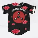 Sharingan naruto excision seven lions zeds dead illenium rave baseball jersey for edm festivals
