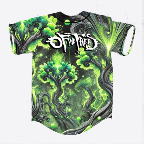 Of the trees rave baseball jersey for EDM festivals