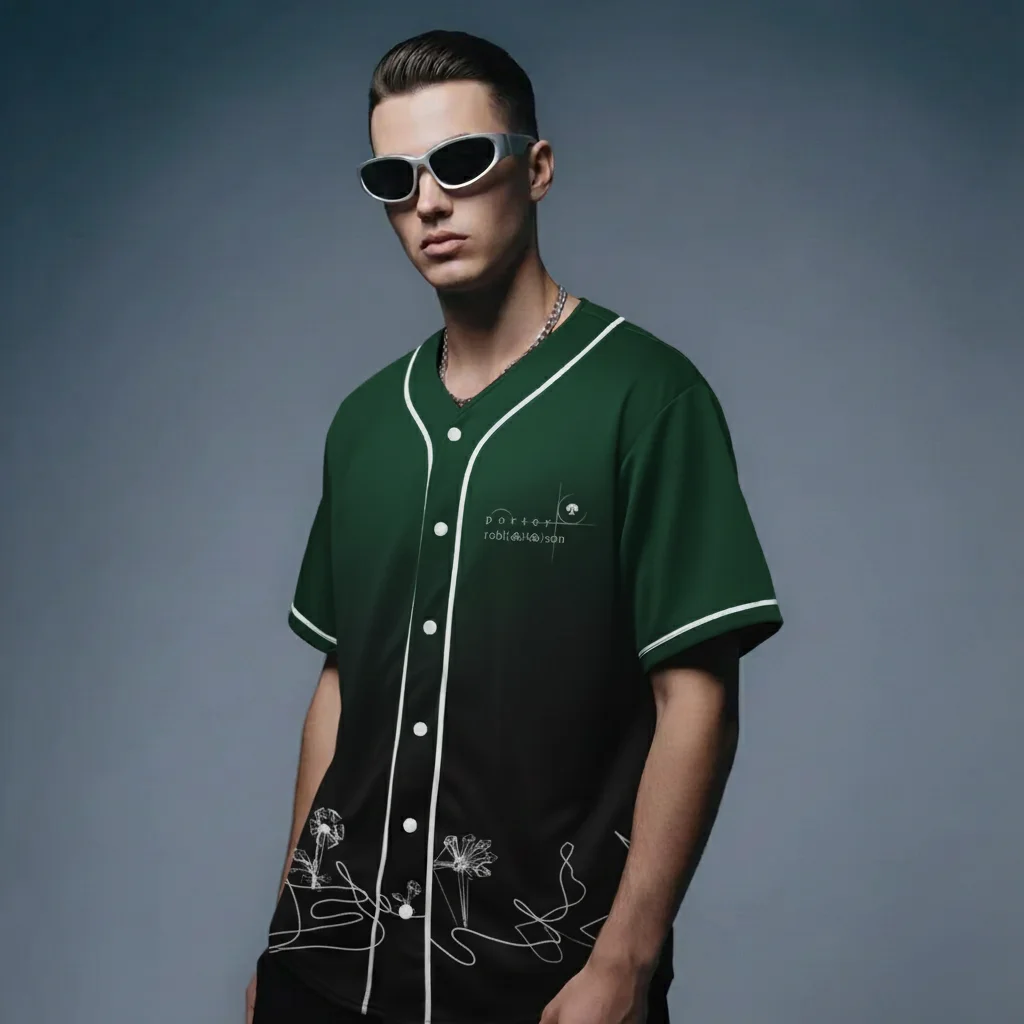 Porter robinson rave baseball jersey f…