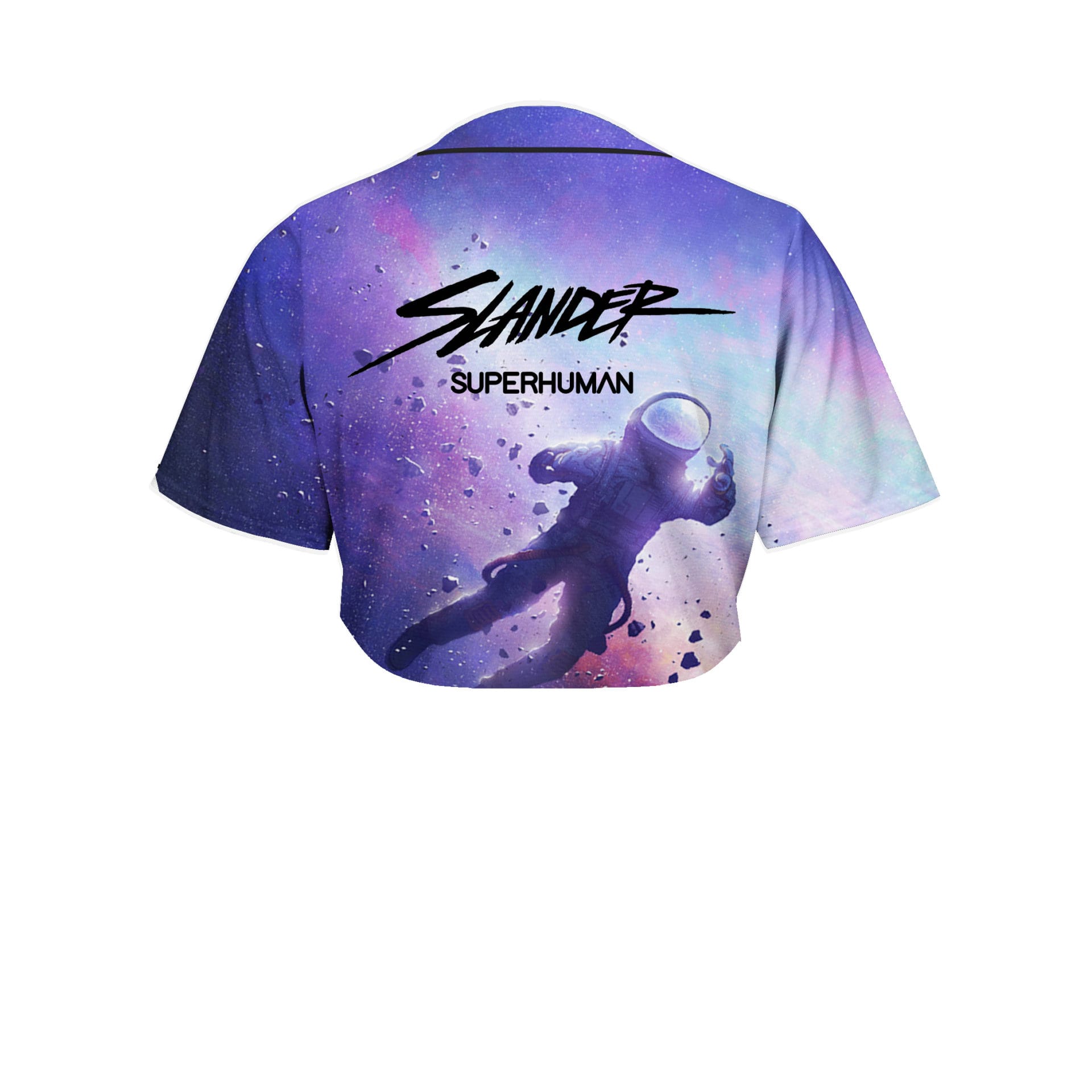 Slander Custom crop top baseball jerse…