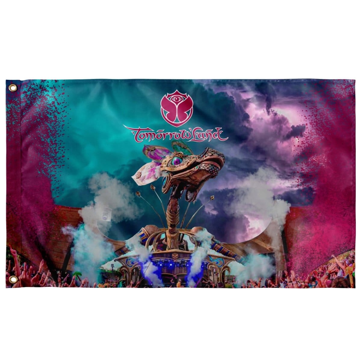 AMAZING ROSE GARDEN TOMORROWLAND FLAG
