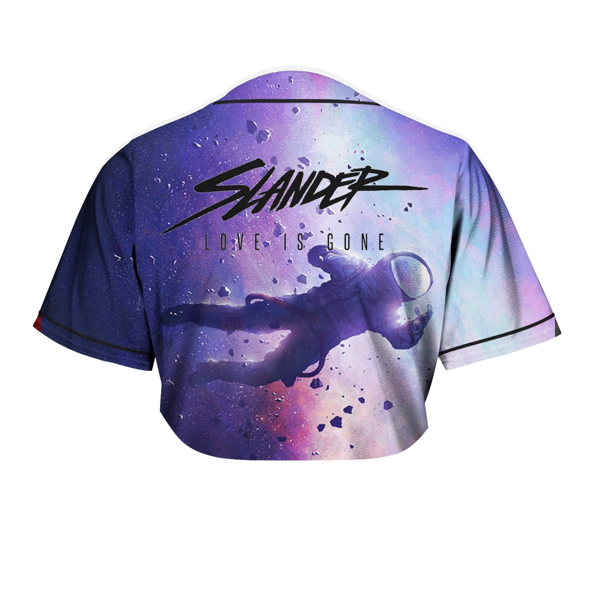 Slander Astronaut crop top jersey
