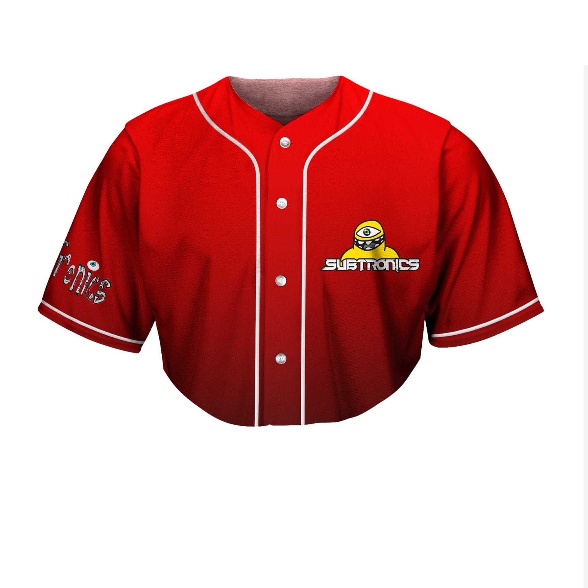 SUBTRONICS Cyclops Army Crop Top Jerse…