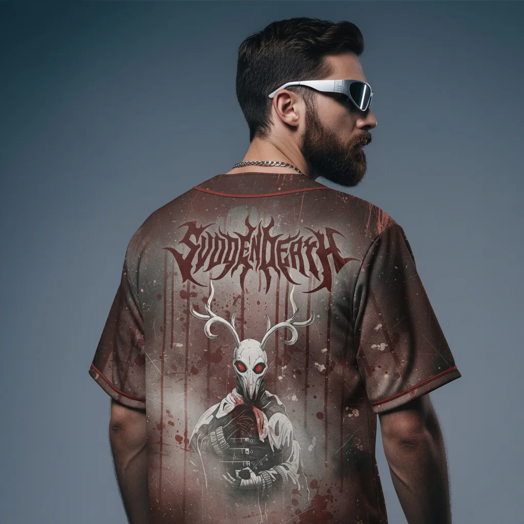 Svdden death rave baseball Jersey for …