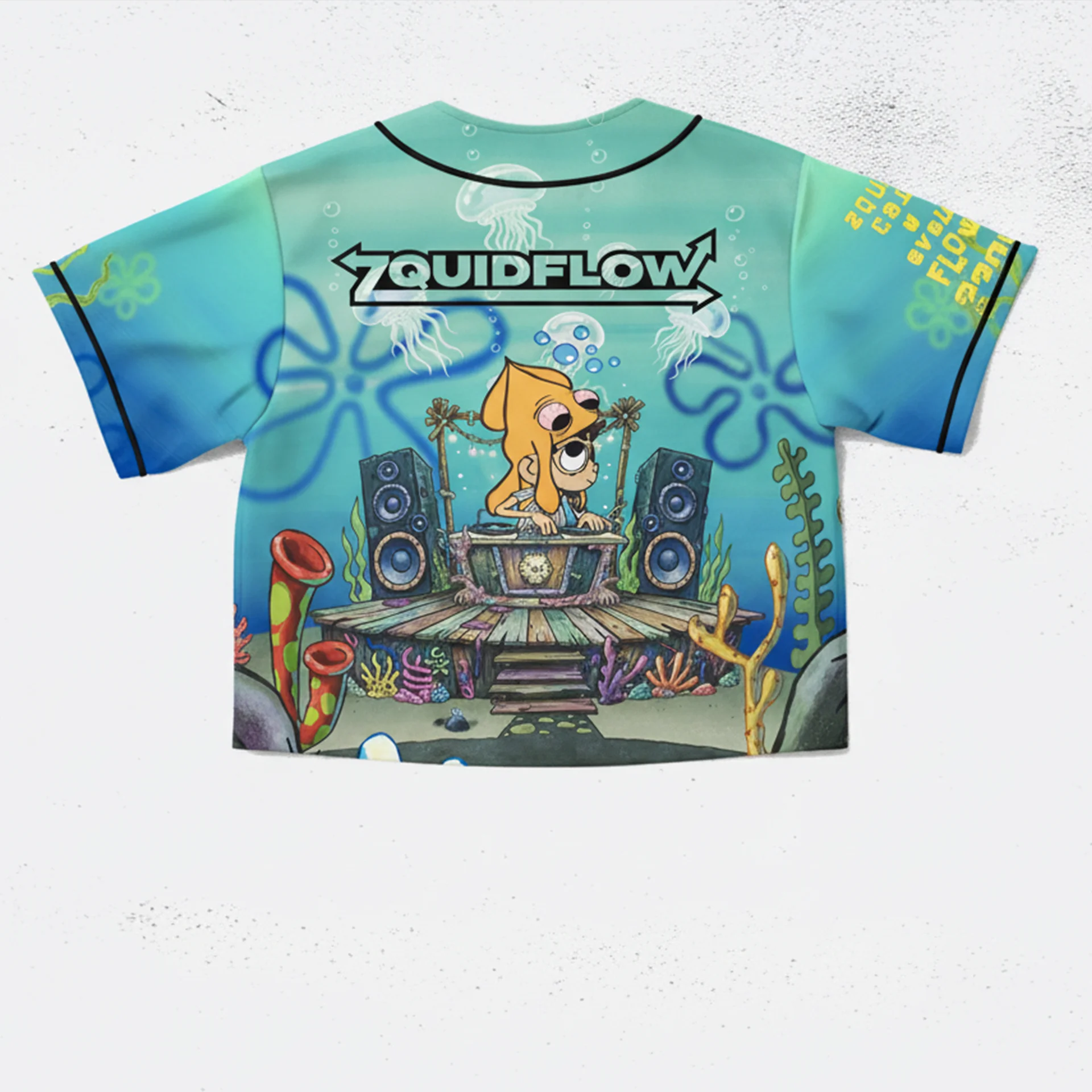 ISOKNOCK ISOxo & Knock2 - 4EVR rave baseball jersey for EDM